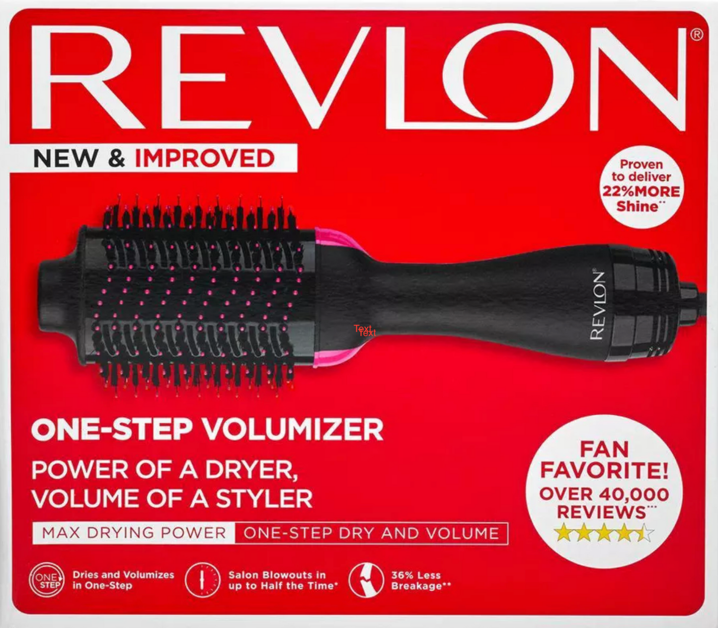 Revlon RVDR5222N1 Oval One-Step Hair Dryer and Volumizer