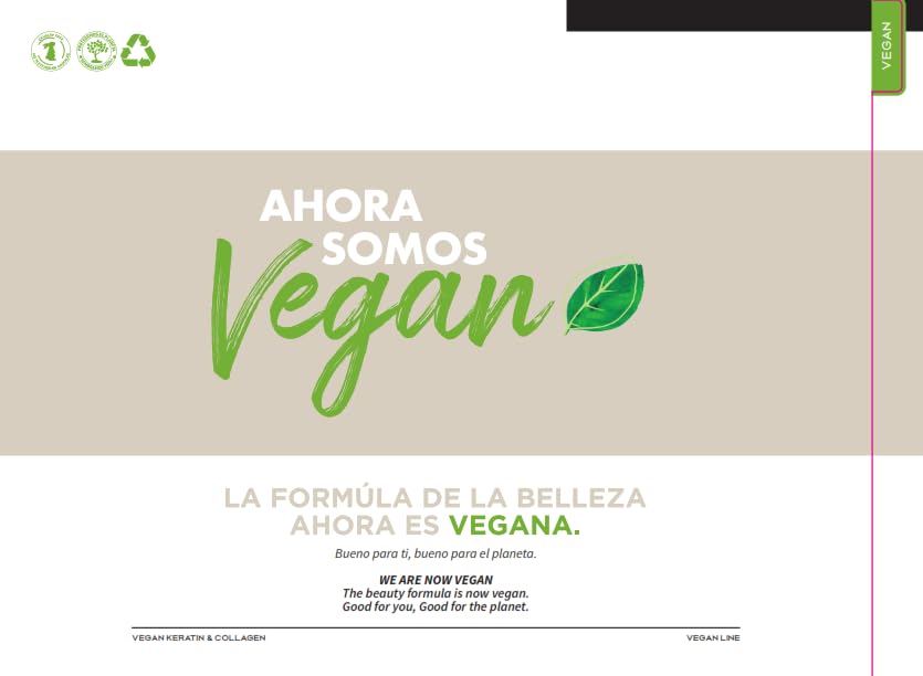 Recaimer Salon IN Vegan Keratin & Collagen Hair Recharge Intensive Mask / Mascarilla Intensiva Recargadora de Cabello con Keratina y Colágeno Vegano de Recaimer Salon In