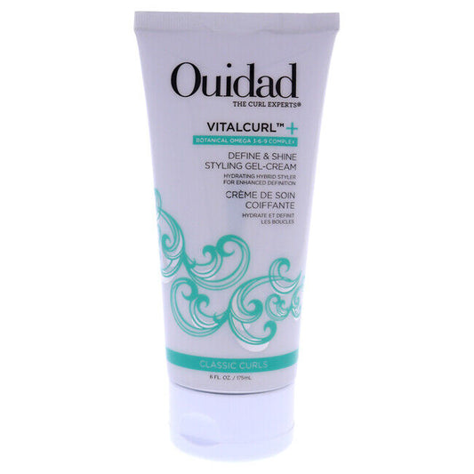 Ouidad VitalCurl+ Define & Shine Styling Gel-Cream 6 oz /