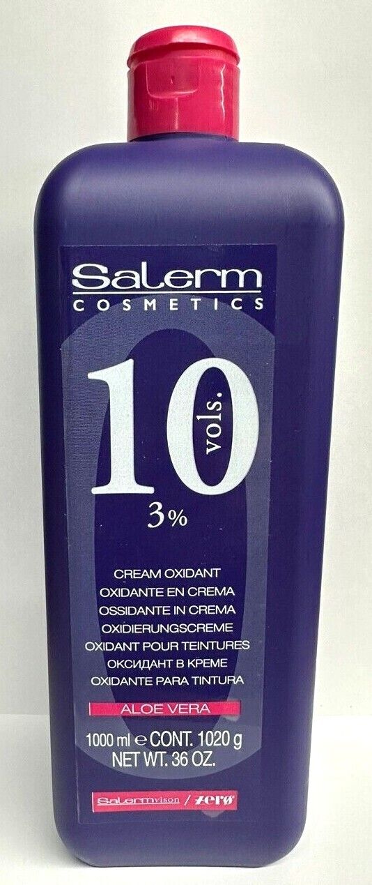 Salerm cream oxidant volume 10,20,30,40V with aloe vera 36 oz - Pick Yours / Crema oxidante Salerm volumen 10, 20, 30, 40V con aloe vera 36 oz