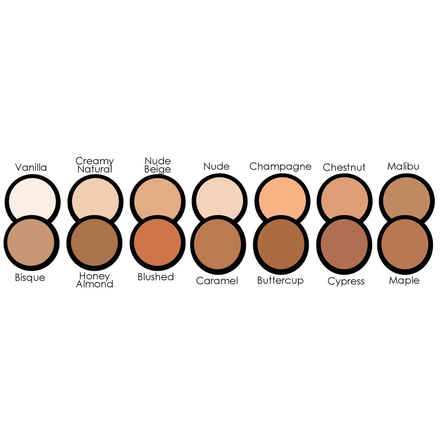 Poudre Compacte / Polvo compacto Ashley Lee Cosmetic