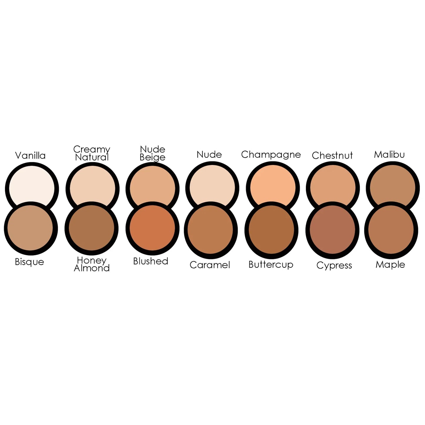 Poudre Compacte / Polvo compacto Ashley Lee Cosmetic