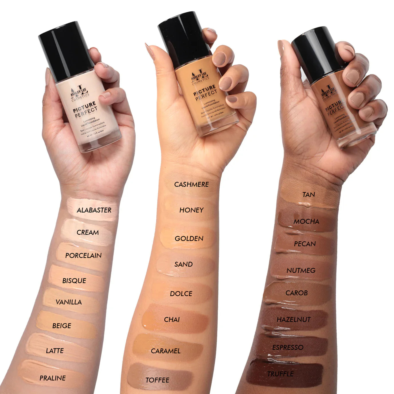 Luminizing liquid foundation Ashley Lee Cosmetic - Calidad Superior y Diseño Innovador