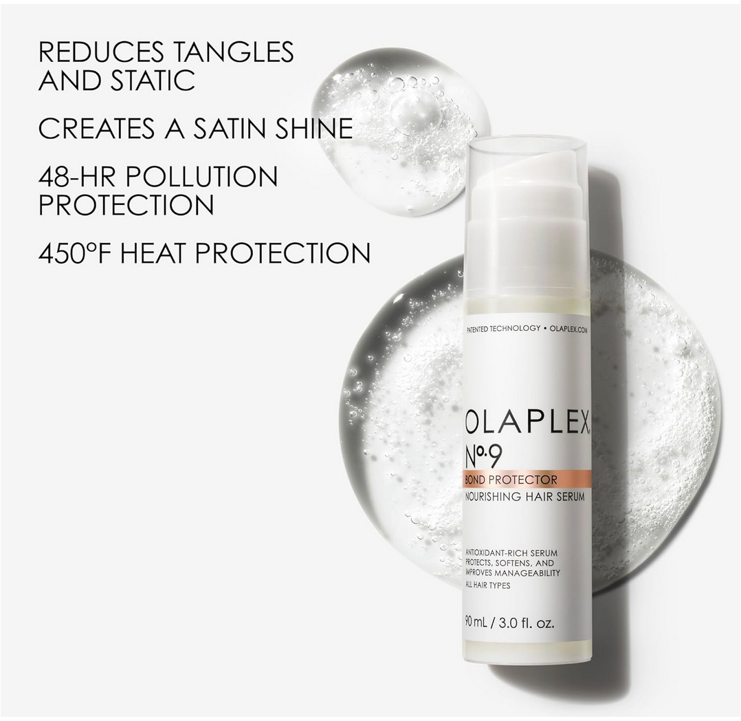 Olaplex No. 9 Bond Protector Nourishing Hair Serum, Heat Protectant, Softens & Weightlessly Nourishes, Reduces Tangle & Static