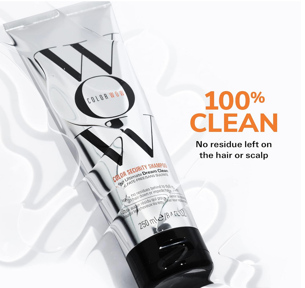 COLOR WOW Color Security Shampoo – Sulfate Free & Residue-Free Formula