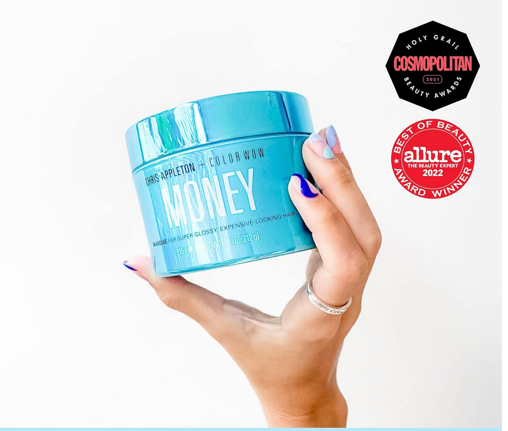 COLOR WOW Money Masque – Deep Hydrating Conditioning Treatment by Celebrity Stylist Chris Appleton | Vegan Formula