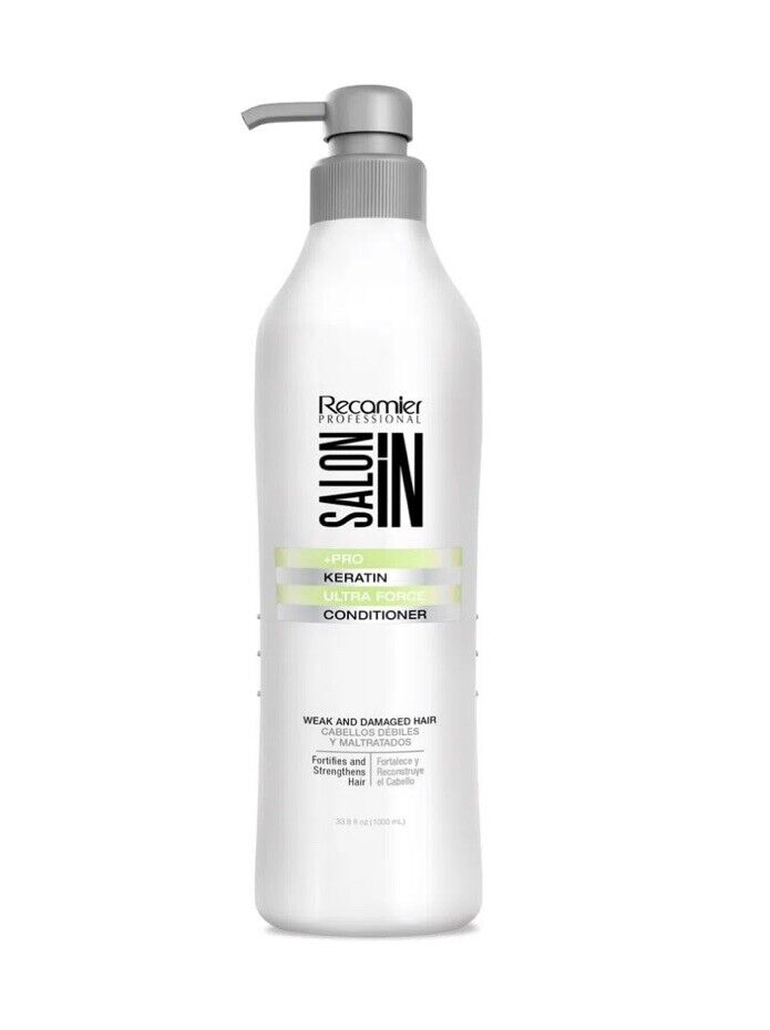 Recamier Professional Salon In Pro Keratine Ultra Force Solutions Conditioner,  Shampoo & Leave on Treatment