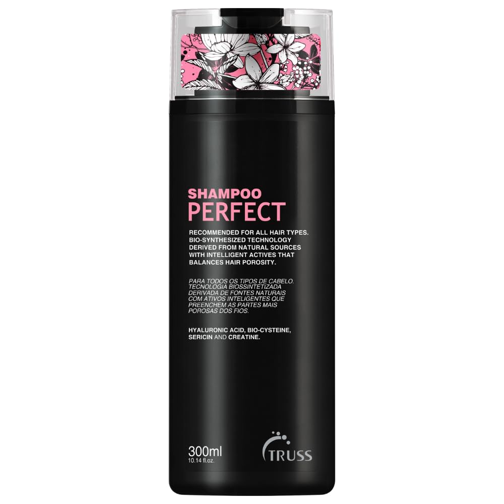 Truss Perfect Shampoo and conditioner - For All Hair Types, Promotes Healthy Growth For Younger looking, Silkier Hair. Perfect Treatment For Roots To Ends. No Dyes, Ph Balanced