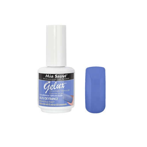 GELUX GEL POLISH  BLEU DE FRANCE  1/2 OZ SKU: GP-158